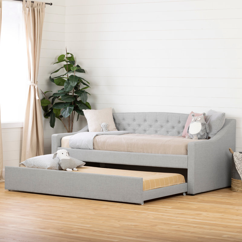 South Shore Tiara Twin Daybed with Trundle & Reviews Wayfair